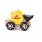 Masinuta din lemn Excavator Buldozer cu cupa